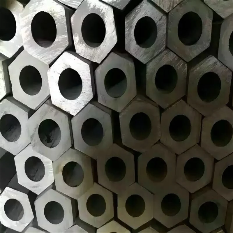 Hexagonal/quadrada/circular/rectangular/soldada/sanitária/troca térmica/elíptica/sem costura/espiral/soldada/polida/reservatório de pressão/tubo de aço inoxidável