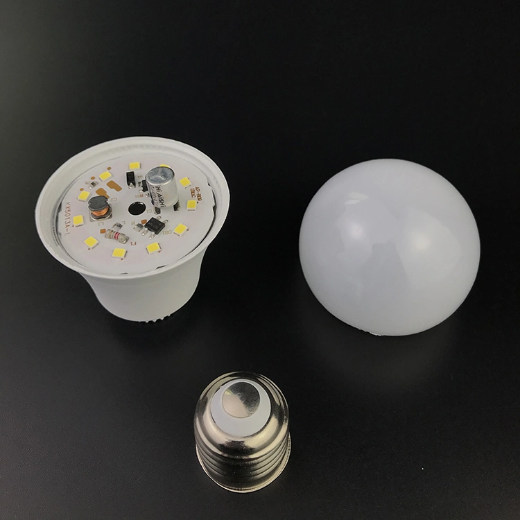 Venta al por mayor de piezas de bombilla LED sin ensamblar SKD CKD de 5W 9W 12W 15W 20W, tipo de bombilla LED E27 Dob T, carcasa LED, material en bruto SKD para bombilla LED