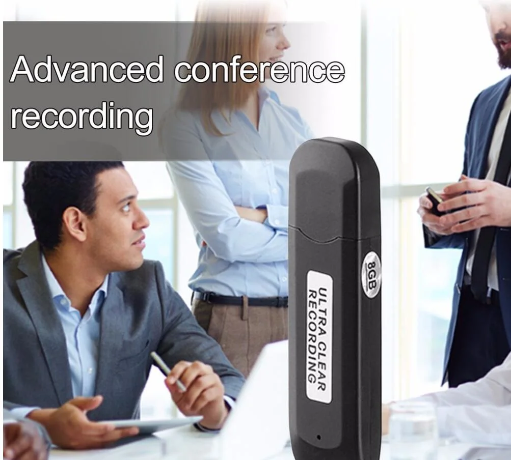 Multifunctional Small Size USB Voice Recorder Portable U-Disk Sound Recorder Fashionable