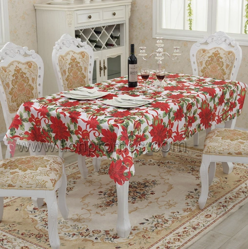 Christmas Xmas Seasoning Dinner Party Table Cloth