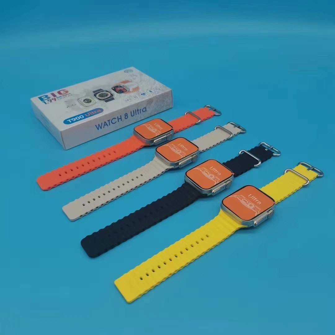 T900 TWS Smart Watch T900 Men Tech Smart Watch بيع بالجملة الجودة الأصلية