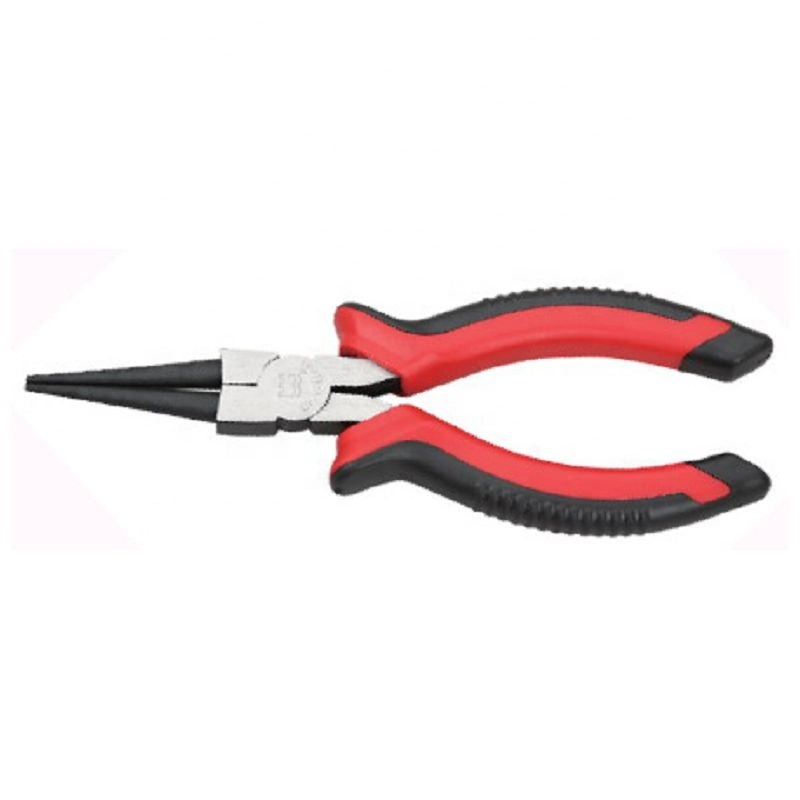 Great Wall Brand Cr-V American Type Round Nose Pliers with 2-Color Handle