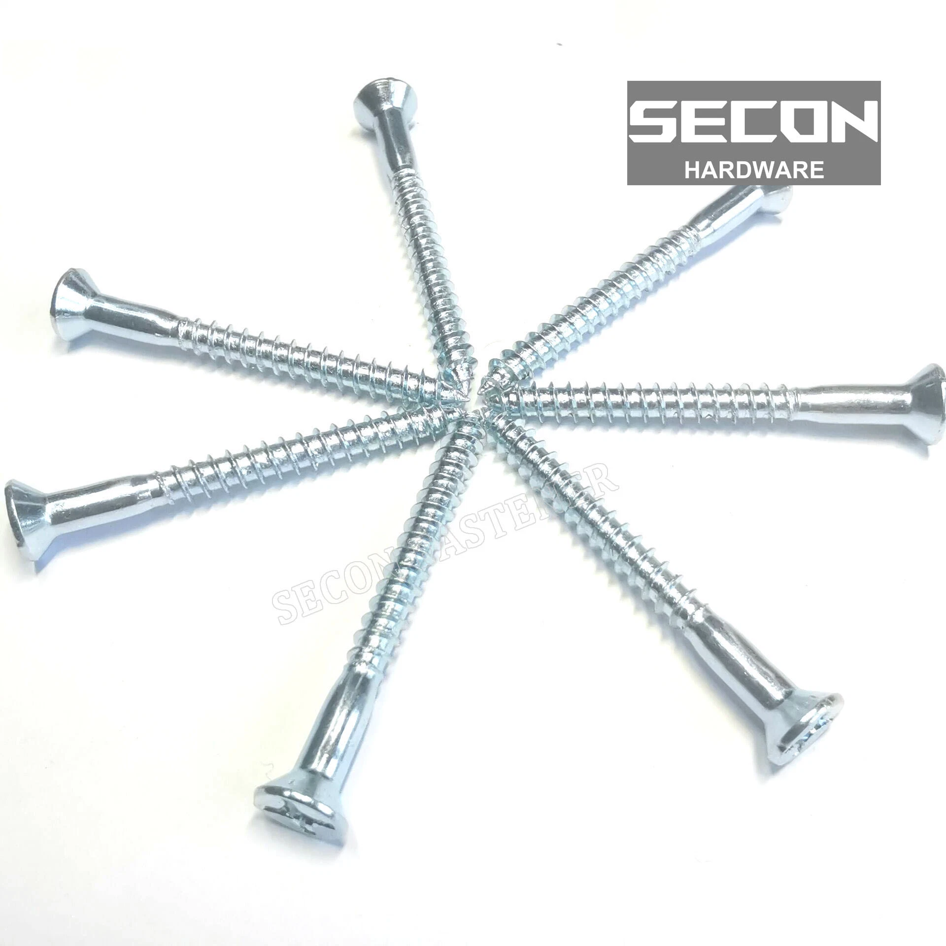 Original Factory OEM Metre Hex Head Galvanized / Yellow Zinc Plated Carbon Steel Wood Screws