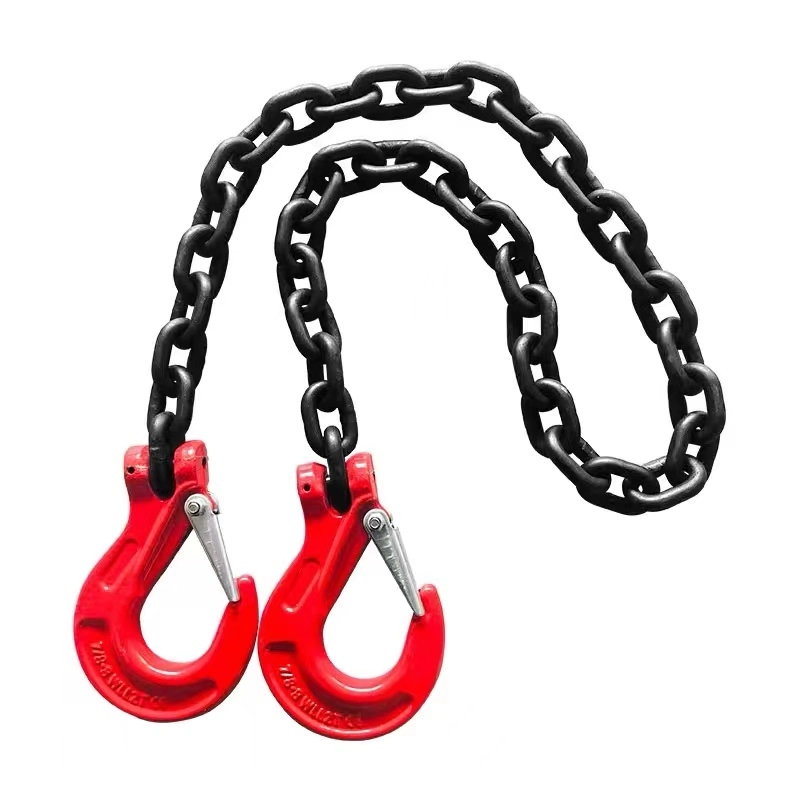 Chain Sling Swivel Hook with Safety Latch for Lifting