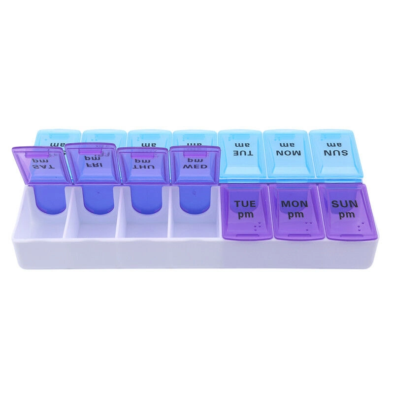 New Daily Weekly Pill Box Dispenser Organizer