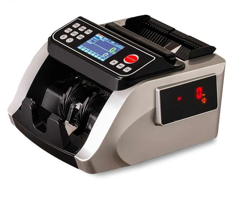 Best Selling 5518 Black and Silver Counter, Bill Counter, Banknote Detector, Loose Money Detection Counter, Loose Money Counter for Most Countries Currency