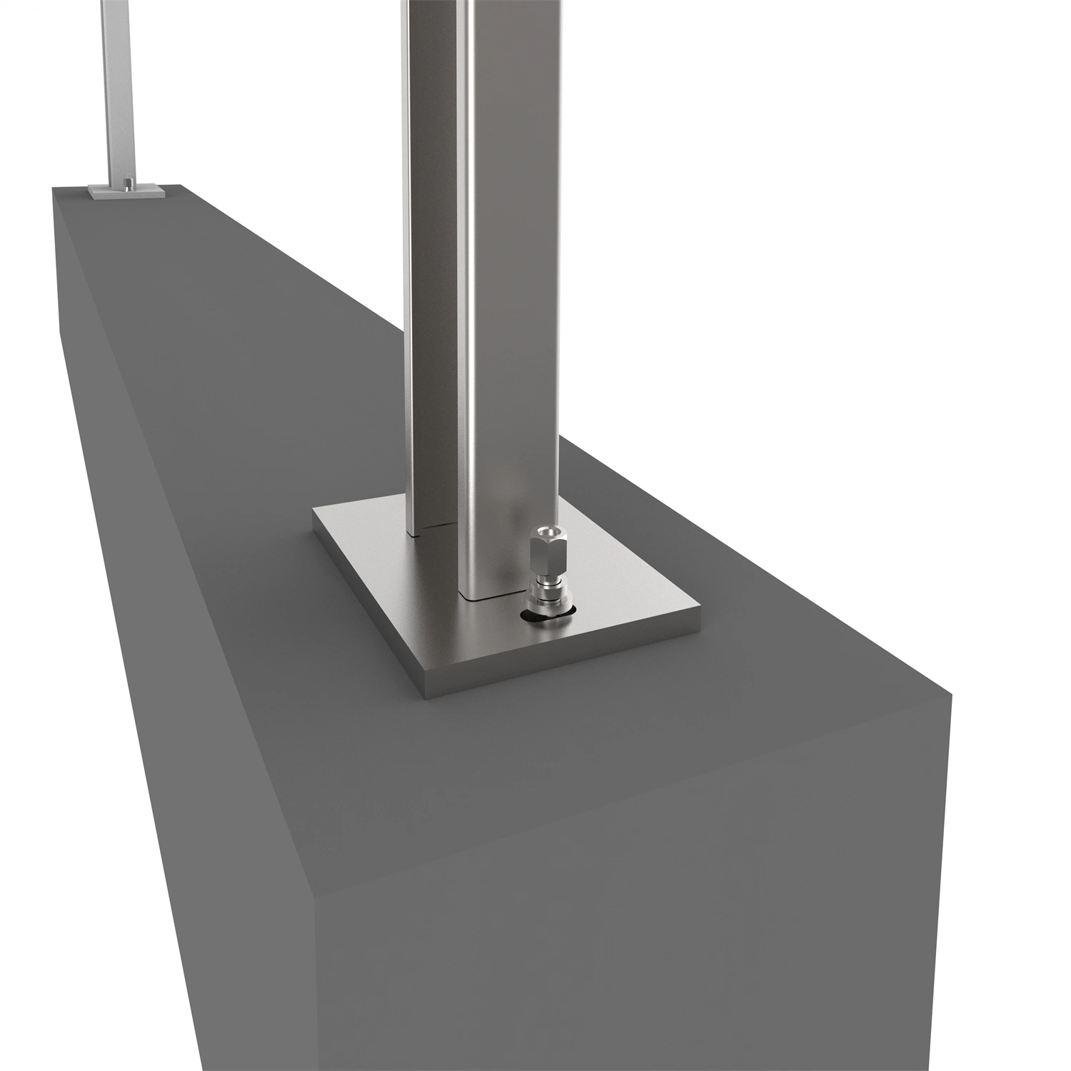 Photovoltaik-Großanlage Projekt Solarpaneel-Installationssystem Zinu-Aluminium-Magnesium U-förmig U-förmige Führungsschiene aus Stahl