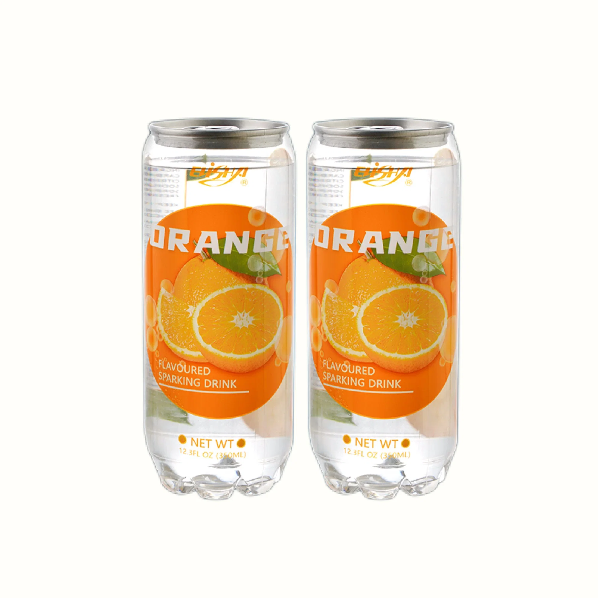 350ml Soft Drink Sparkling Soda Water Refresh Orange Flavoured Water Drink