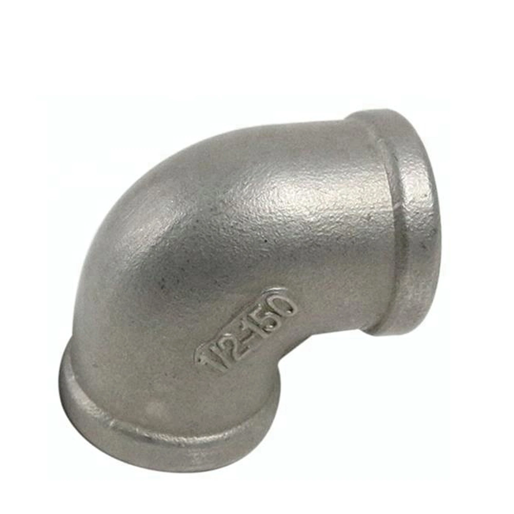 SUS304 SUS316 Stainless Steel Metal Precision Lost Wax Casting Elbow