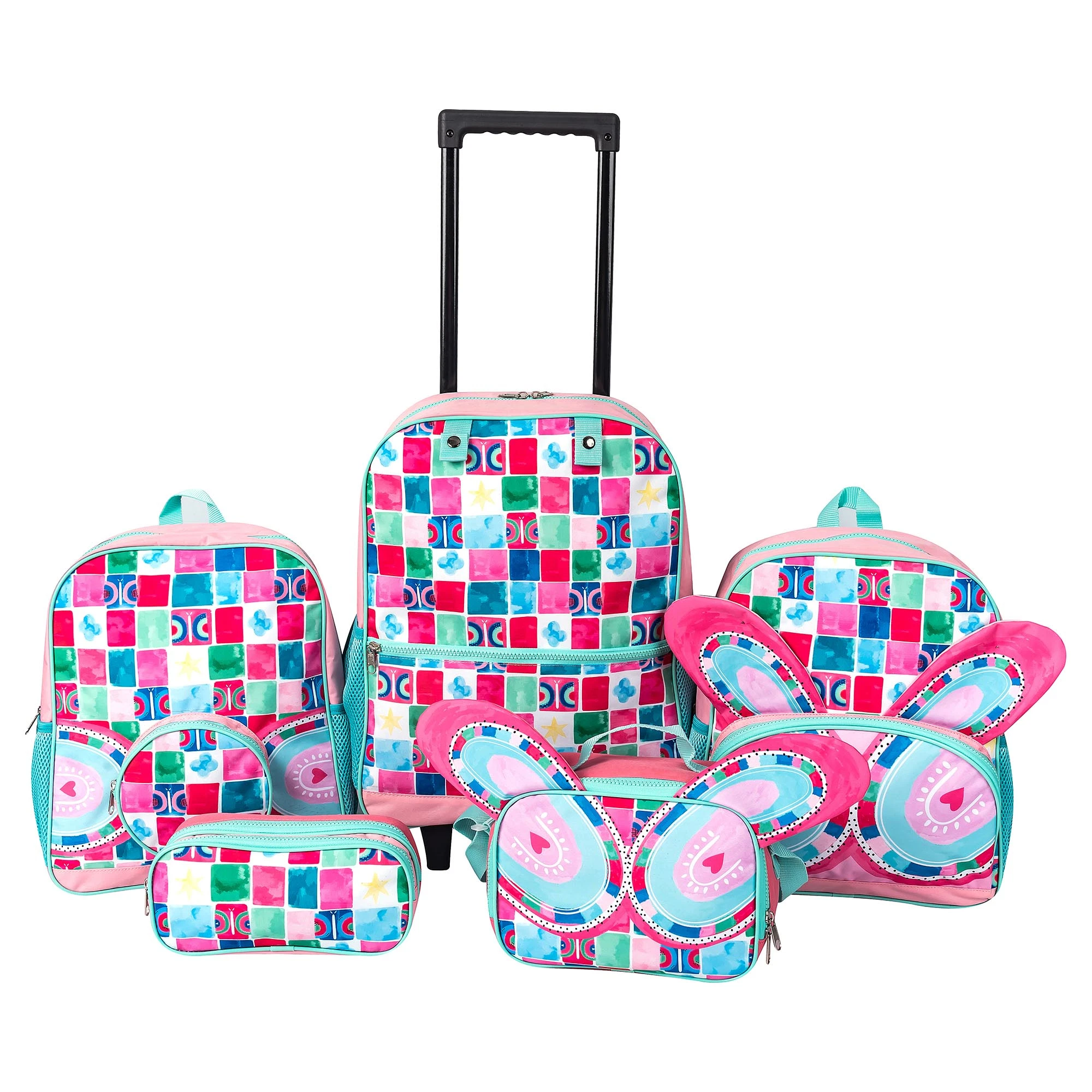 2023 New Fashion Butterfly Trolley School Bags