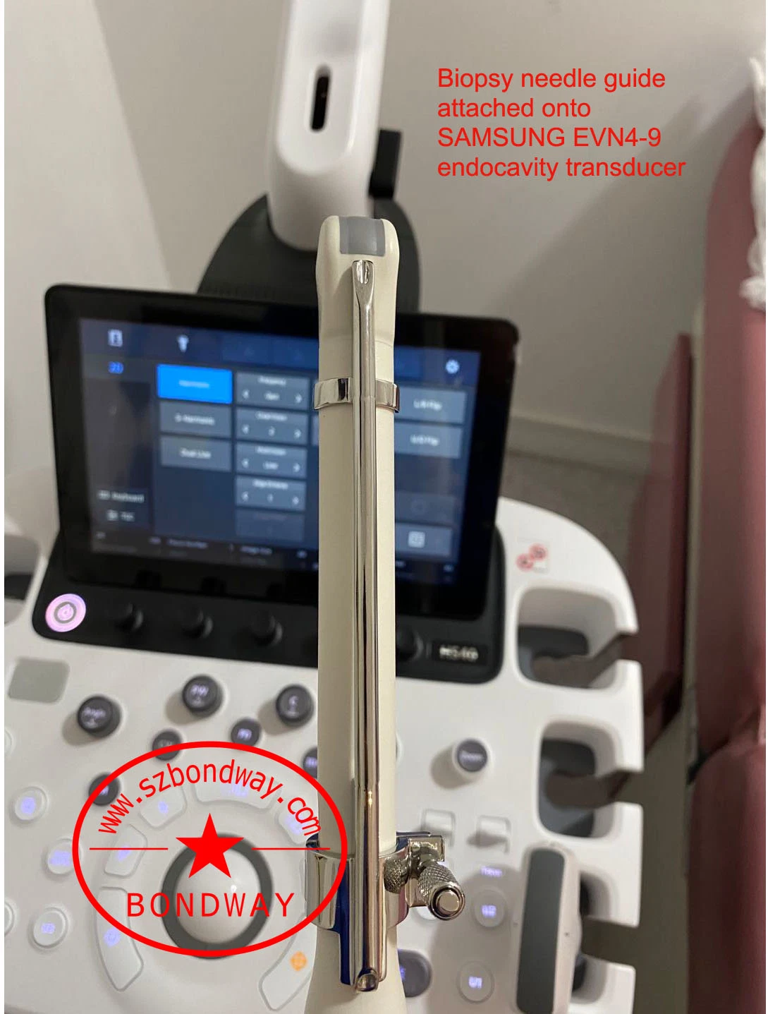 Samsung Biopsy Needle Guide for Endocavity Ultrasound Transducer Ec4-9 10ED/Ec4-9 13CD