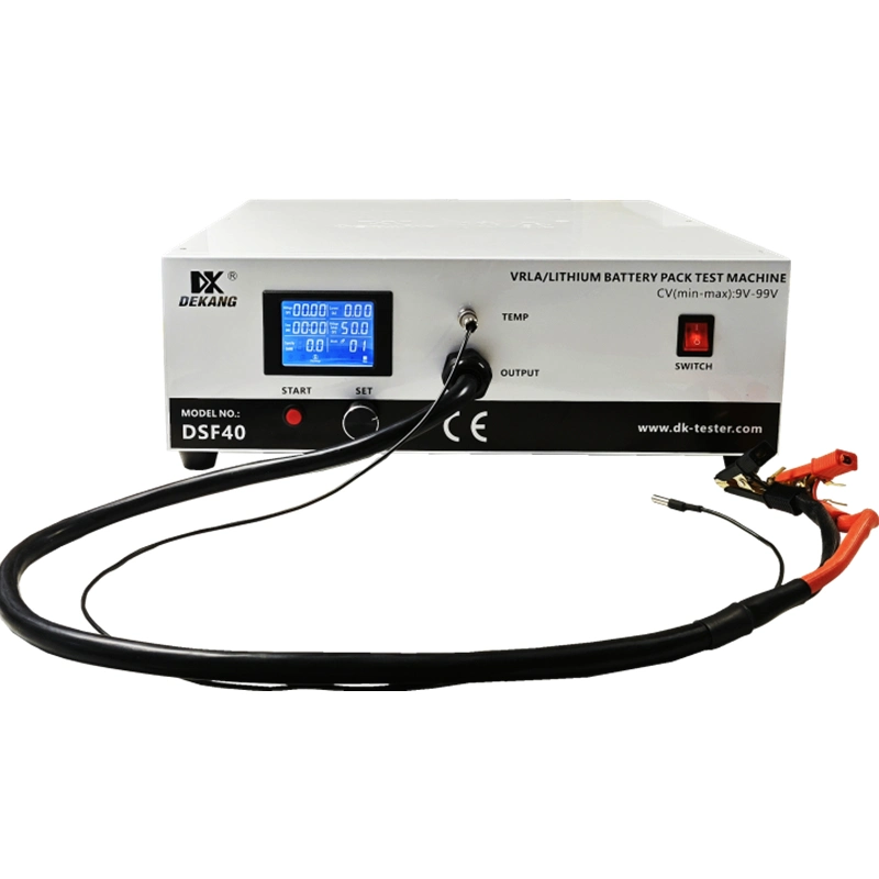 9V-99V 40A Wide Voltage Output Lithium-Ion Battery Pack Performance Analyzer Tester with Charge-Discharge-Temperature Monitoring