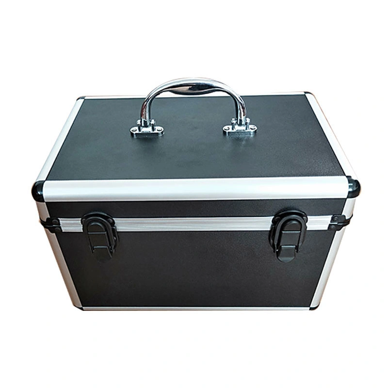 Multi-Functional Lockable Shockproof Portable Aluminum Medical Box for First Aid Kit