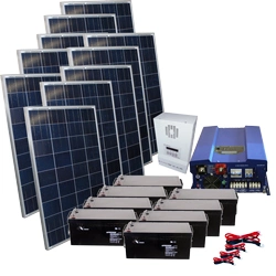 10kw Smart Home Energy Saving Solar Power System