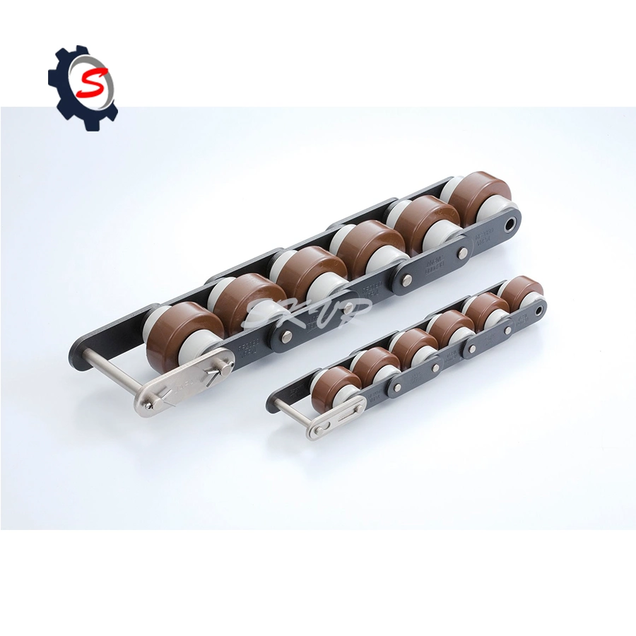 Best Quality Aluminum Bar Double Plus Conveyor Roller Chain Free Flow Chain for Pallet Transferring