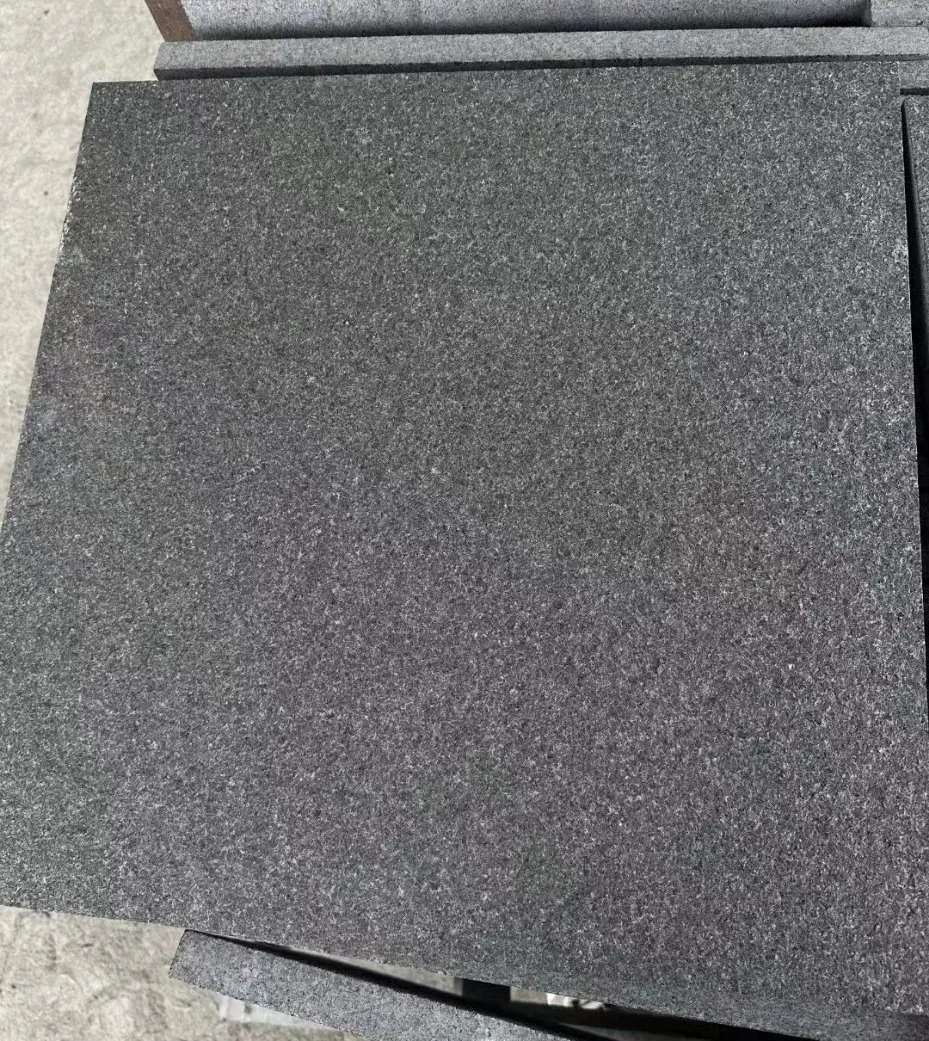 Производитель Natural Black Granite Paving Stone Floor Tile/Slab/Wall Tile for Оформление