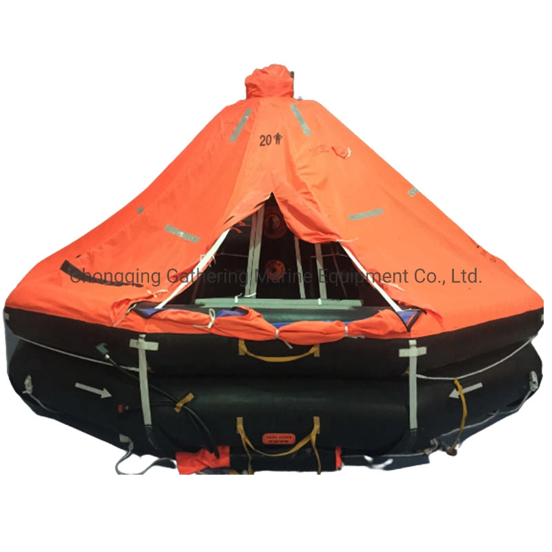 Solas Standard Self Righting Inflatable Liferaft 15 Person Life Raft