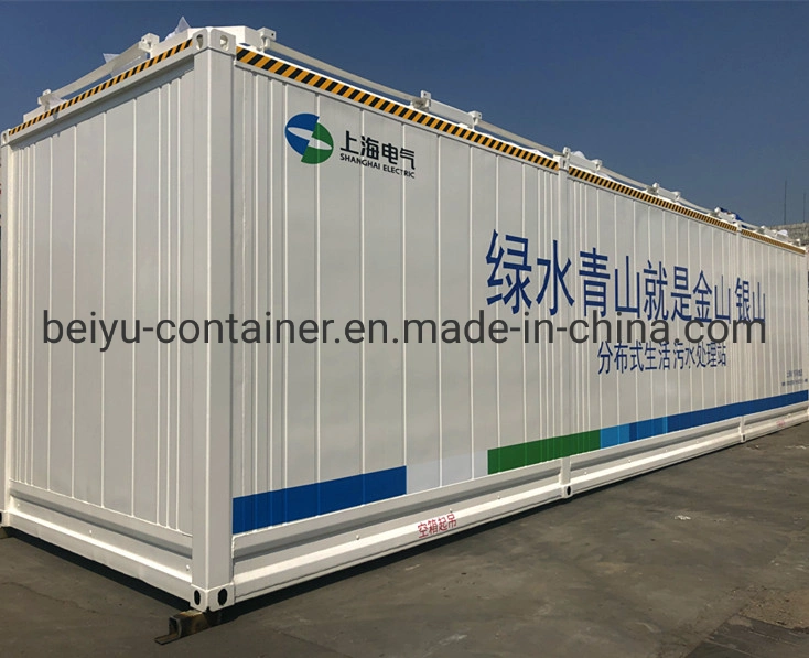 Water Treatment Shipping Container for environmental Protection