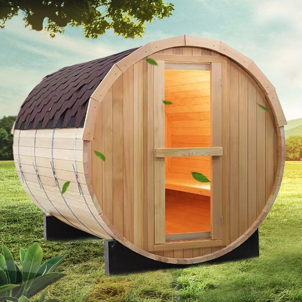 Sauna a vapor ao ar livre para uma experiência refrescante e rejuvenescedora