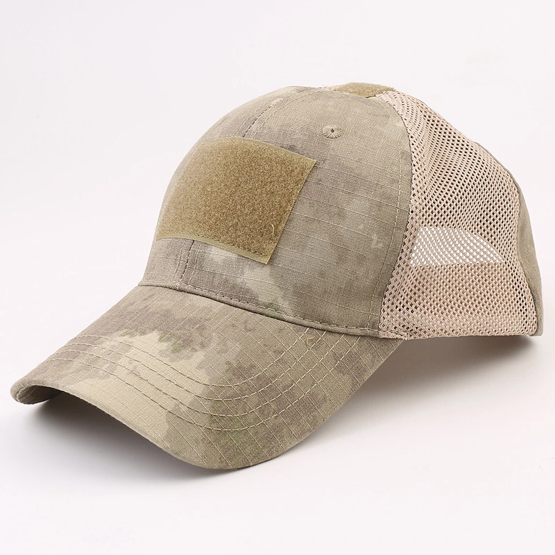 Oitdoor Sprts Activities Two Pieces of The Grid Fabric of Tactical Cap