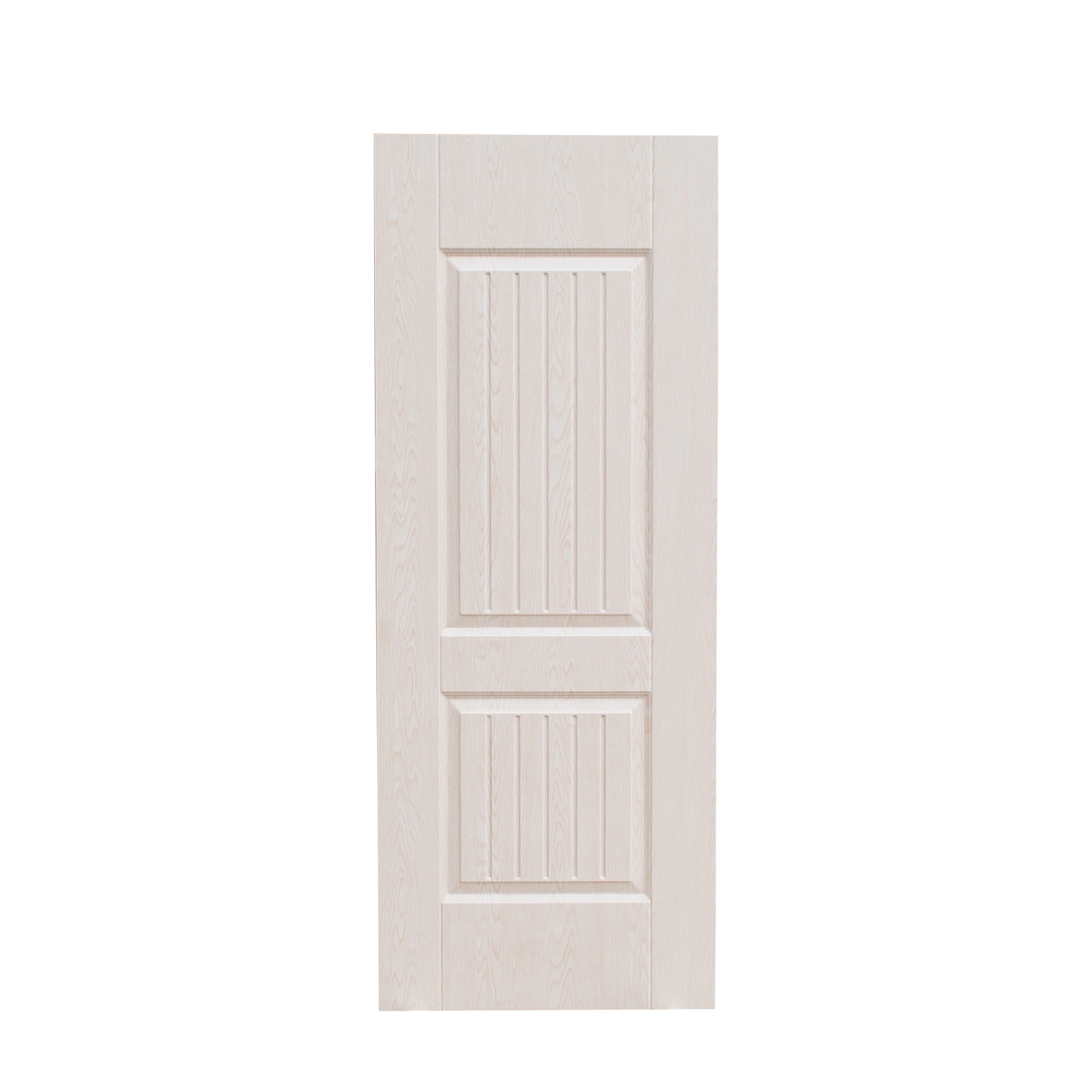 White Color Cheap Price China WPC PVC Panel Door for Interior Usage