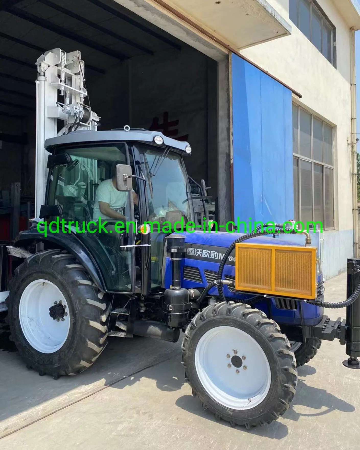 4X4 drill water well tractor with Water well drilling machinery