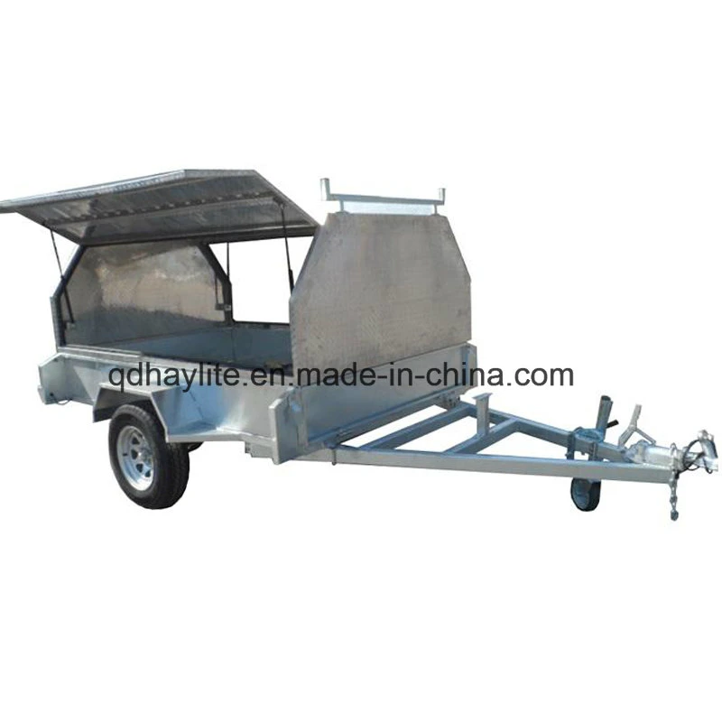 Aluminium Box Tandemtrailer Farm Trailer