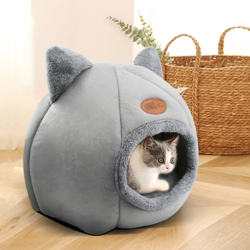 Washable Dog Cat Blanket Beds Comfortable Indoor Cats Plush House