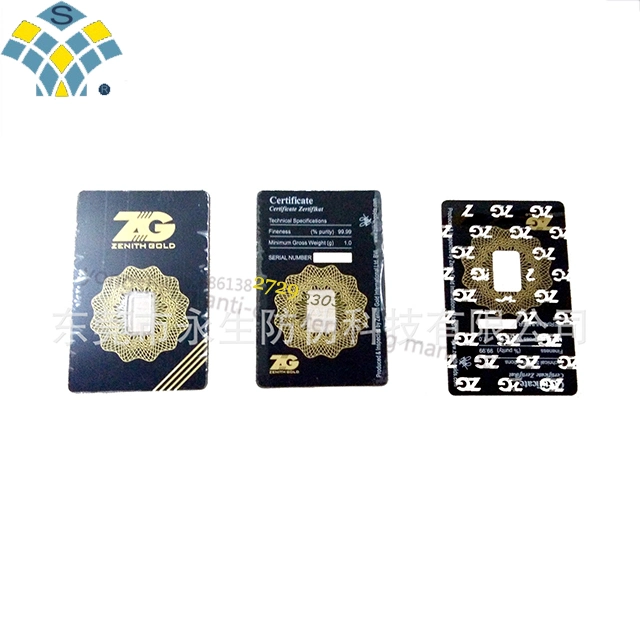 Gold/Sivler Coin/Ingot/Bar Packaging Plastic Box Packing Card Sleeve Card Holder Case Slab