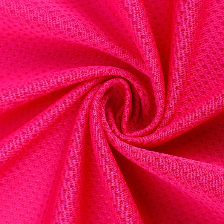 100% Algodón Pique única 21s tejido tejido de malla transpirable Polo de Golf de algodón puro coloridas telas Textil personalizado