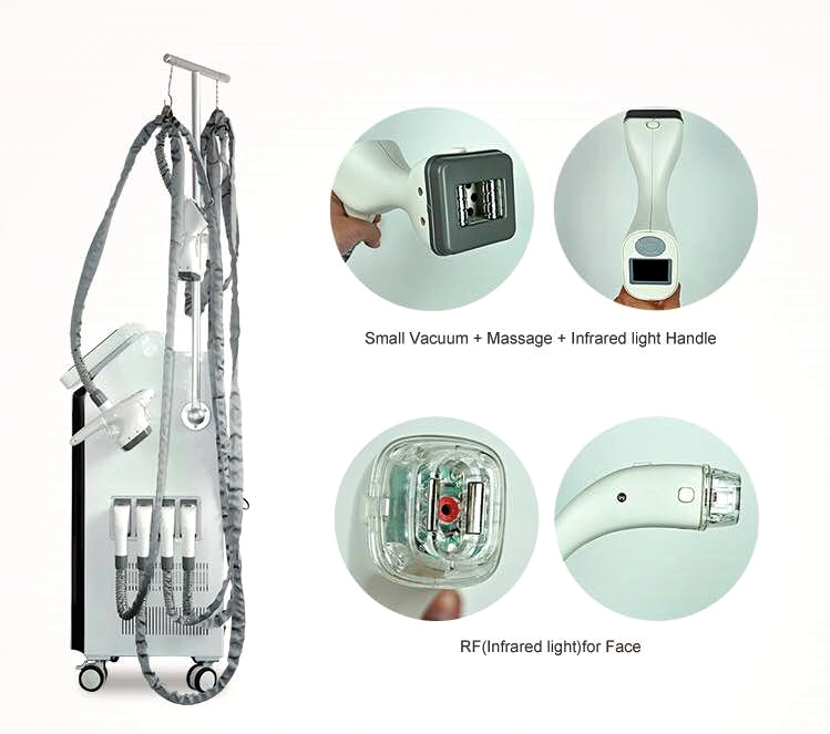 Aspirateur radio fréquence rouleau massage corps Sliming équipement de beauté avec Tête de cavitation RF