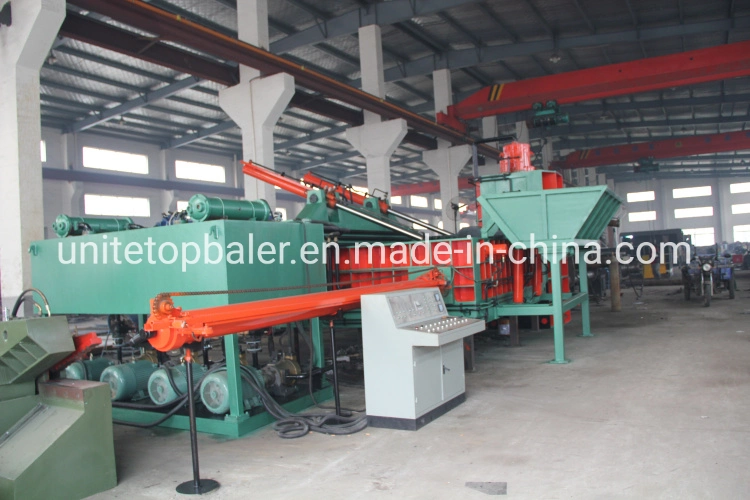 High Efficiency Hydraulic Scrap Metal Steel Iron Aluminum Car Shear Baler