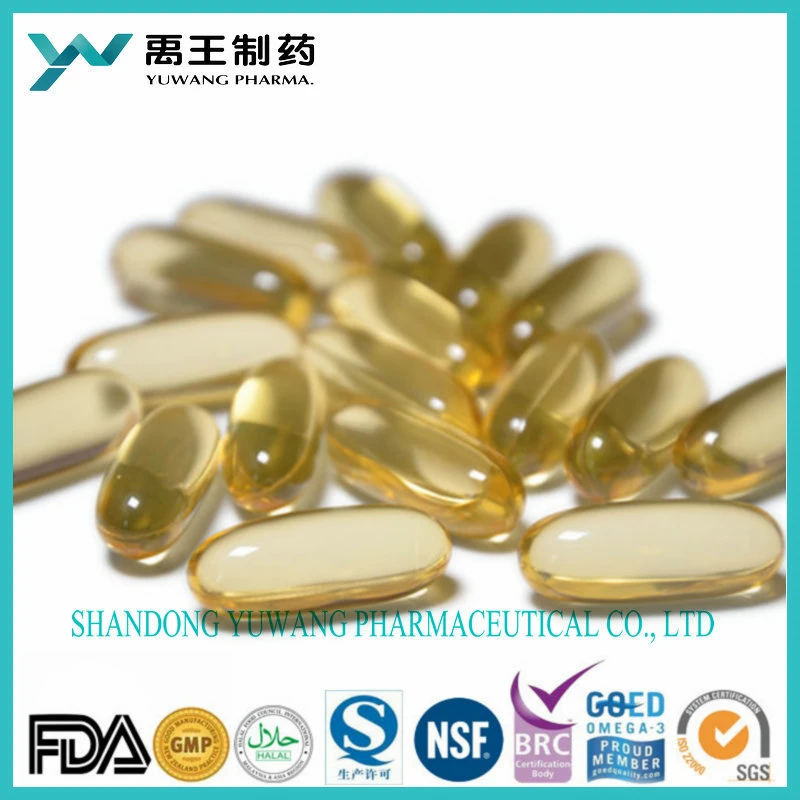 Brc/NSF/ISO Omega 3 Fish Oil Soft Capsule 500mg 1000mg