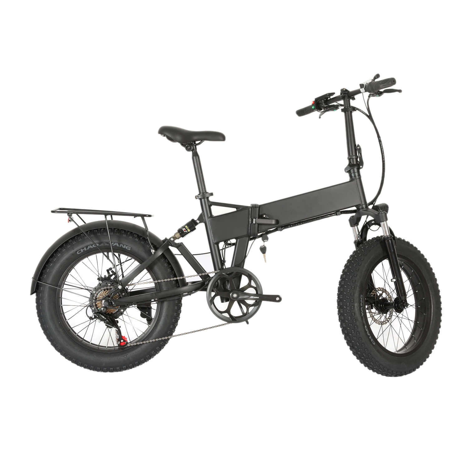 20" Electric Vélo Pliant Vélo Mountian électrique Electric Road Bike Electric Motorcycle avec moteur de 500 W Brushless à 48V 10Ah Battery Electric City Bike Eb