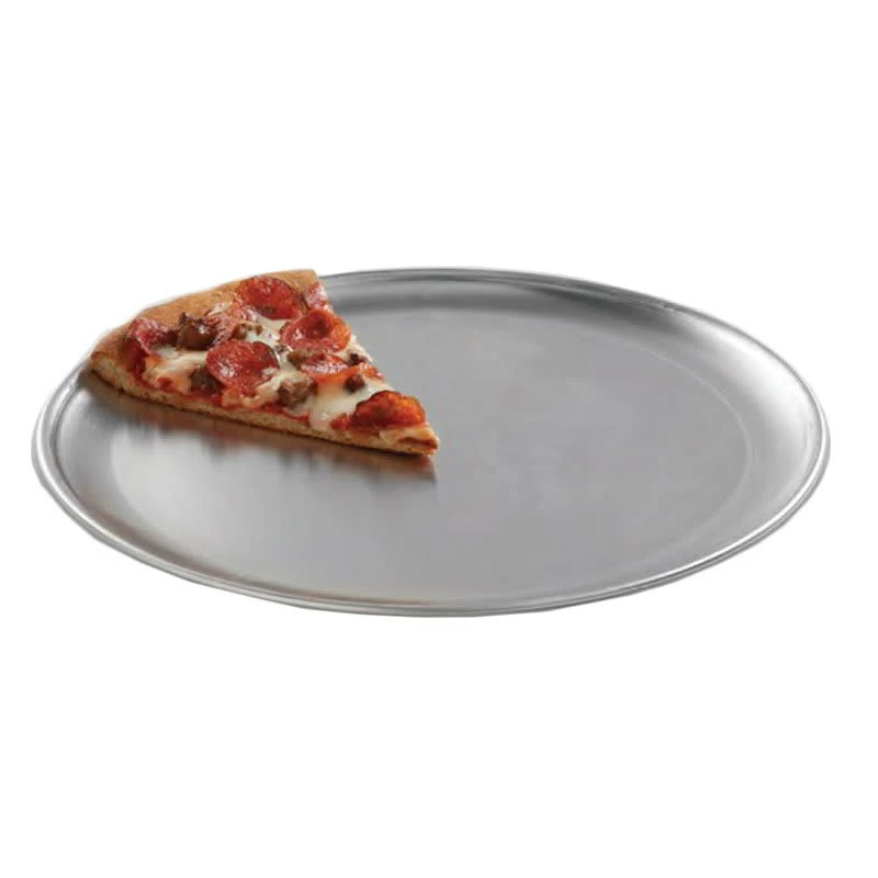 Grade em alumínio Pizza Pan, tabuleiro de cozedura, Coupé Style, 12 polegadas