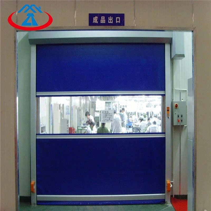 PVC Door Automatic Fast Roll up Rolling Door