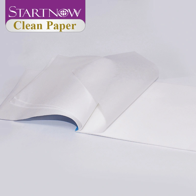 Startnow 1PC 50 hojas de tejido de la lente óptica papel limpio Folleto de la cámara microscopio láser toallitas de limpieza suave de filtro de cristal