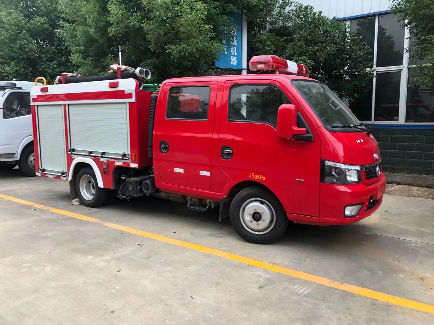 Dongfeng Mini Camión Contra Incendios de espuma de agua