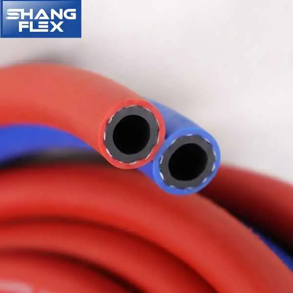 Flexible PVC Plastic Oxygen Acetylene Twin Spray Air Hose