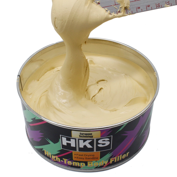 High-Temp Metal Body Filler High Adhesive Strength Polyester Automotive Putty for Car Repair