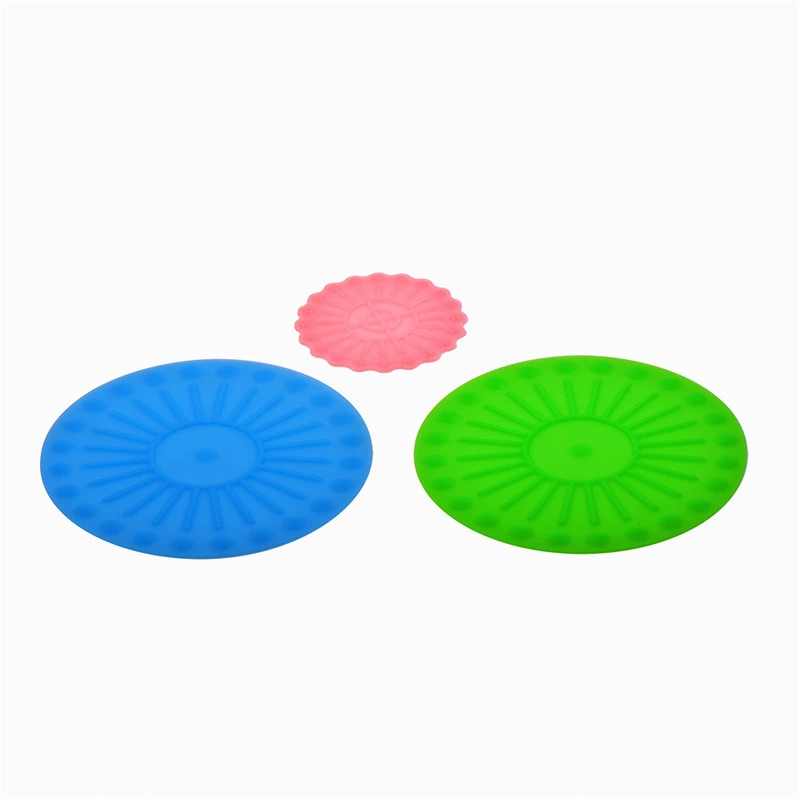 Factory Custom High Quality Silicone Cup Coaster Flower Shapes