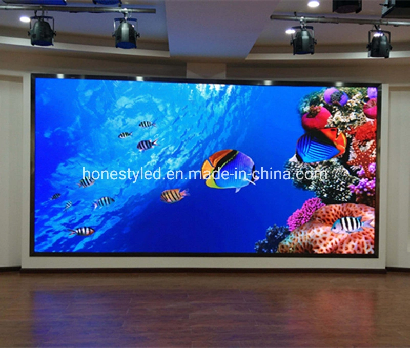 Fábrica de Shenzhen Video wall LED LED P2 a cores de tela LED TV interior House de parede LED para a fase justificativa