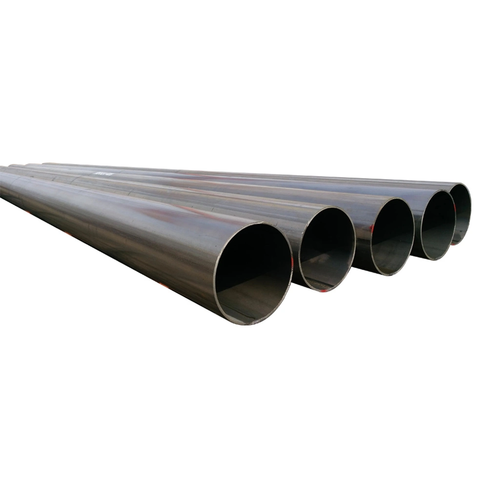 Fabricação tubo de aço carbono para tubos de aço industrial, de alta precisão DIN ERW para fabricantes de caldeiras de alta pressão Stock Q235B tubo de grande diâmetro 1220 * 12