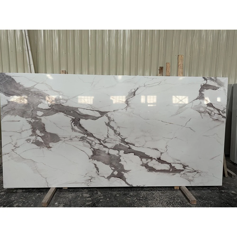 20/30 mm de espessura superfície sólida polida Big Slab Grey Vein Large Tamanho Branco Quartz artificial Slab para Cozinha Hotel Casa de banho countertop E a camisola de cortesia