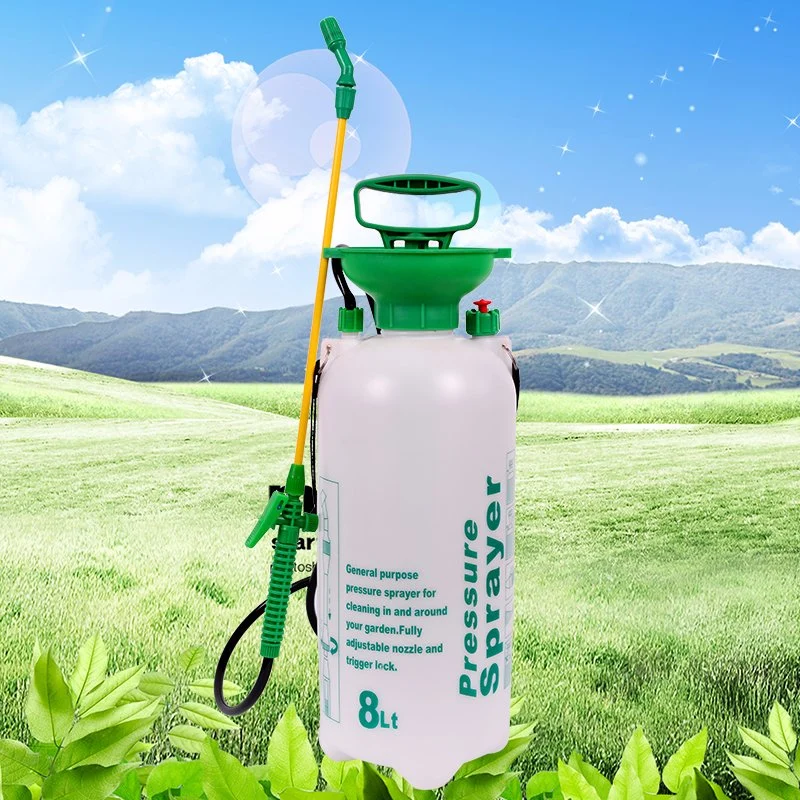 8L Plastic Home and Garden Manual Pressure Sprayer