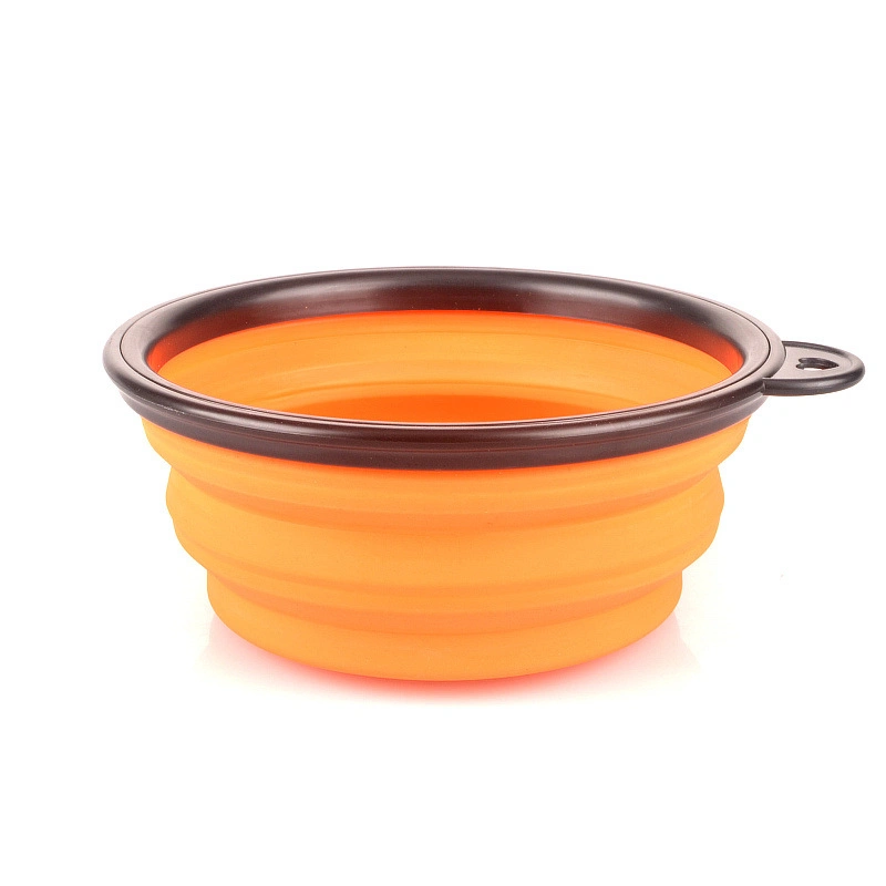 Cheap Collapsable Foldable Silicone Travel Outdoor Hiking Food Water Feeding Pet Cat Dog Bowl