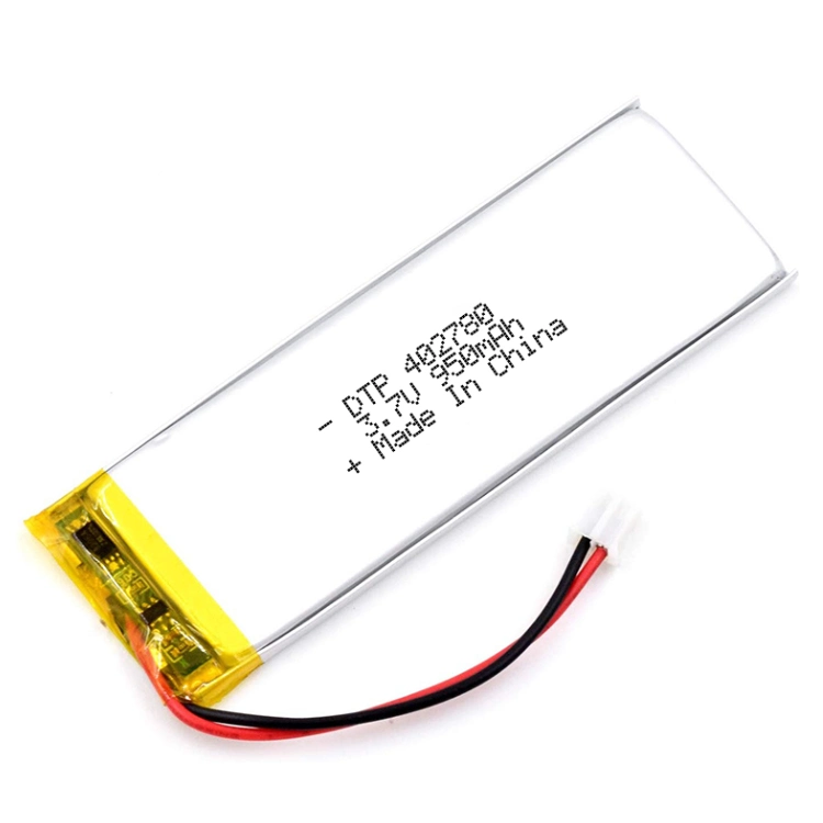 950mAh Batería Lipo 3.7V recargable de iones de litio 402780 células de la batería de reloj inteligente GPS