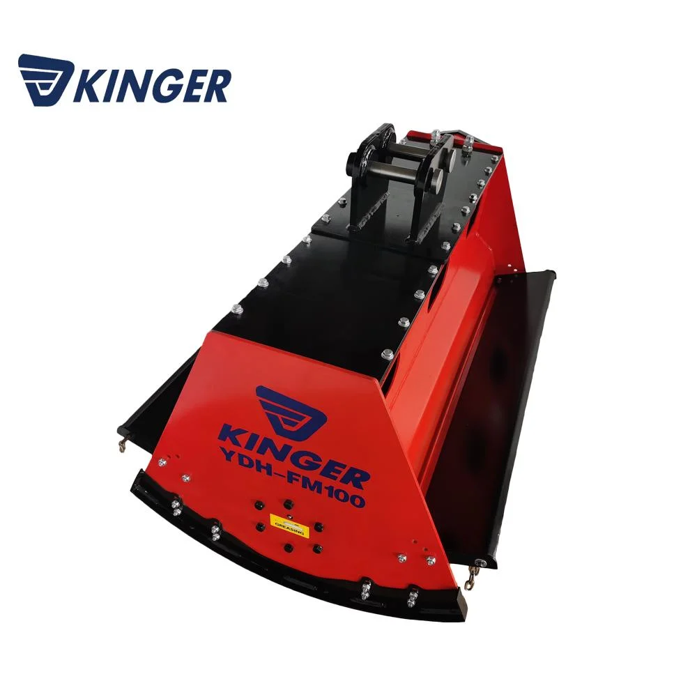 Kinger High Efficiency High Grass Cutting Garden Tool Roadside Grass Excavator Tractor Attach Long Reach Grass Cropper