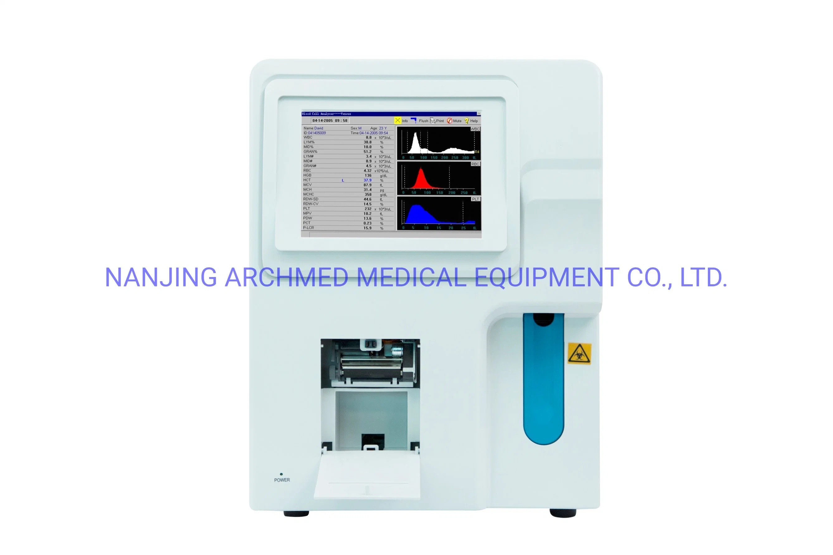 Medical Equipment Laboratory Equipment Bichemistty Analyer Hematology Analyzer