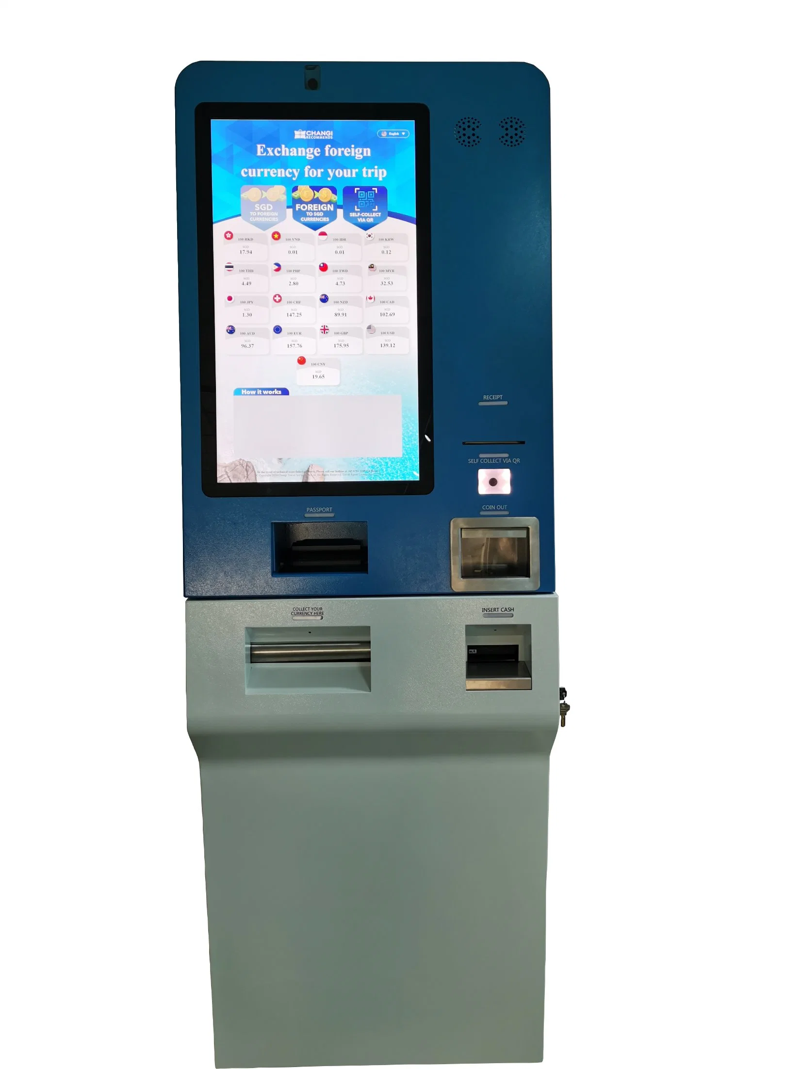 Digital Signage Self Service Checklist Printing Kiosk Terminal